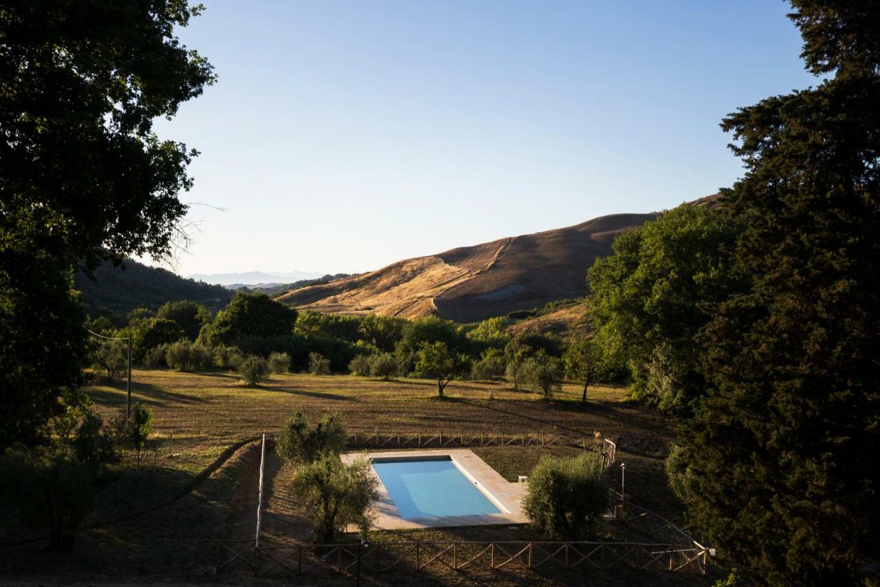 Agriturismo La Quiete Pension Volterra Buitenkant foto